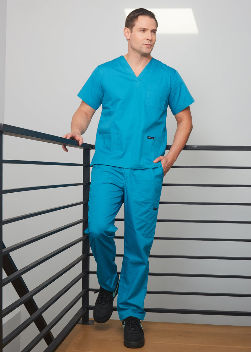 DAGACCI OFFICIAL Unisex Medical Scrub Sets Cotton Blended (KV10005000) Combined