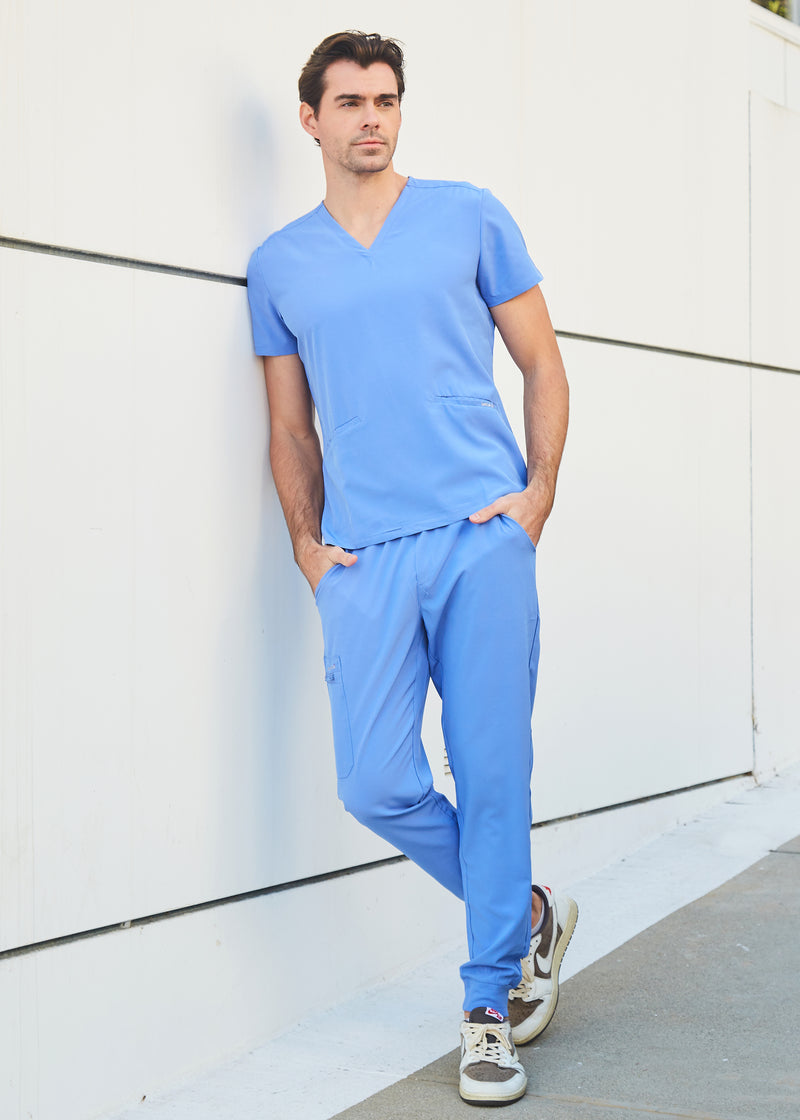 DAGACCI OFFICIAL 4-Way Stretch Unisex Jogger Scrubs Sets [FS2802]