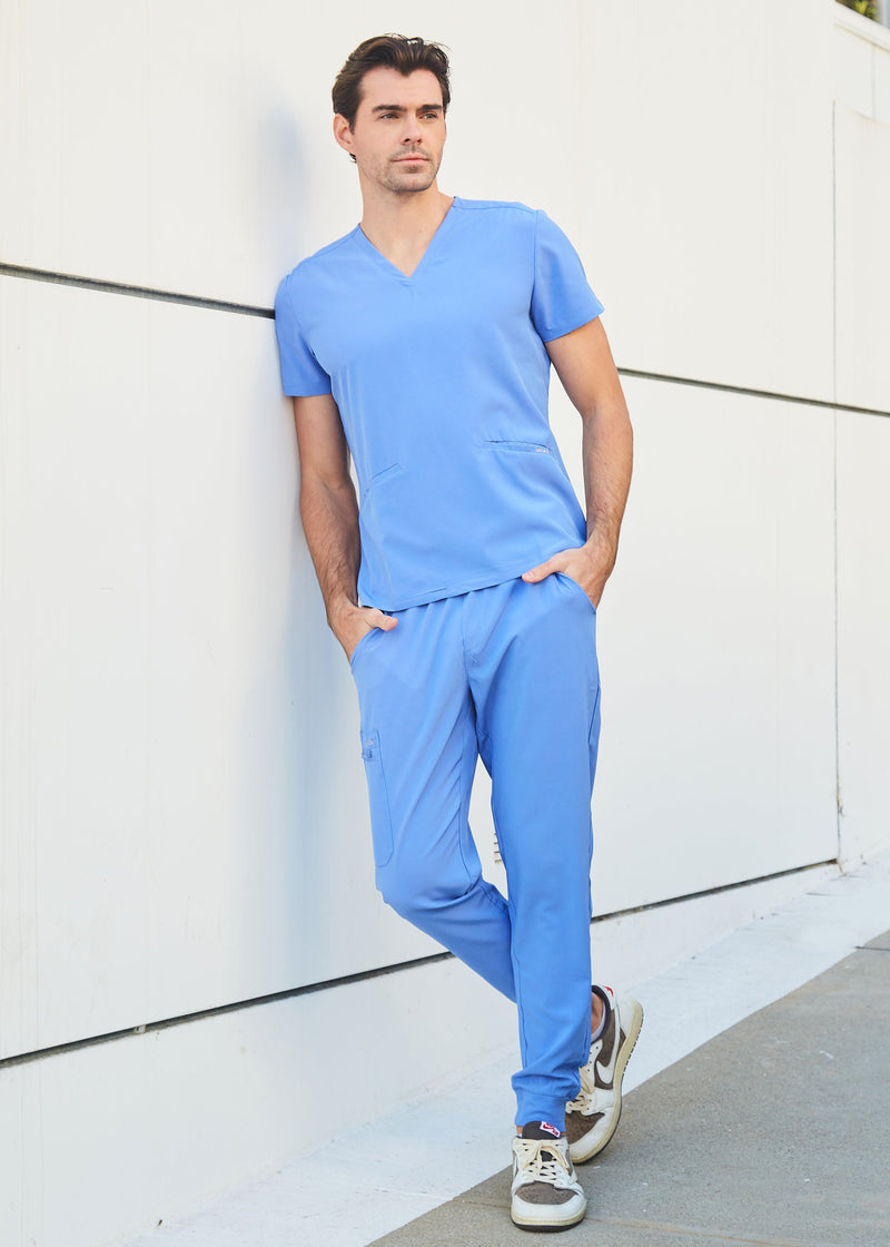 DAGACCI OFFICIAL 4-Way Stretch Unisex Jogger Scrubs Sets [FS2802] Combined