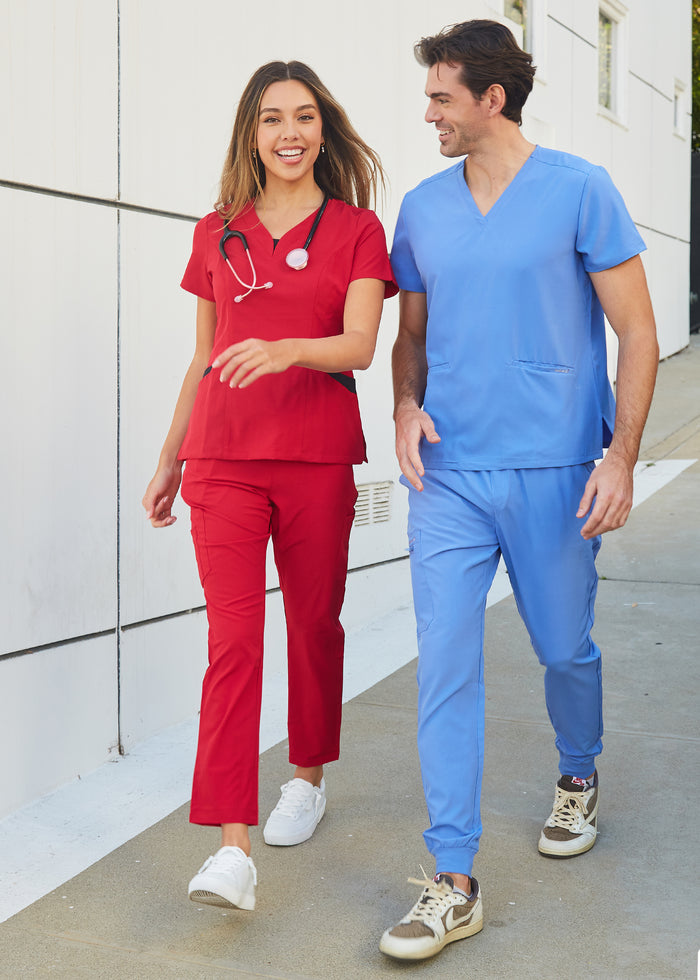 DAGACCI OFFICIAL 4-Way Stretch Unisex Jogger Scrubs Sets [FS2802]