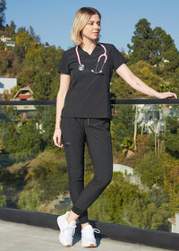 DAGACCI OFFICIAL 4-Way Stretch Unisex Jogger Scrubs Sets [FS2802] Combined