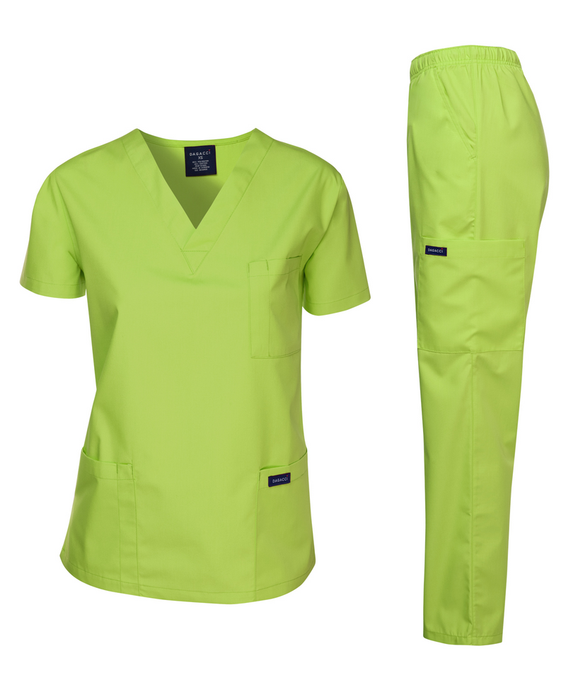 DAGACCI OFFICIAL Unisex Medical Scrub Sets Cotton Blended (KV10005000)