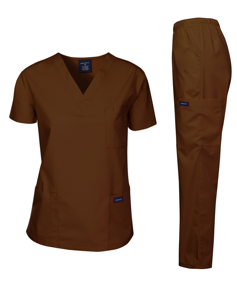 DAGACCI OFFICIAL Unisex Medical Scrub Sets Cotton Blended (KV10005000)