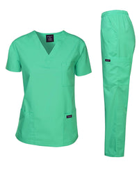 DAGACCI OFFICIAL Unisex Medical Scrub Sets Cotton Blended (KV10005000)