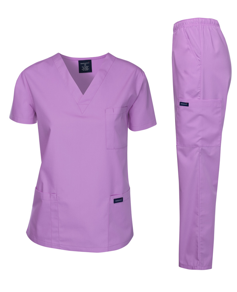 DAGACCI OFFICIAL Unisex Medical Scrub Sets Cotton Blended (KV10005000)