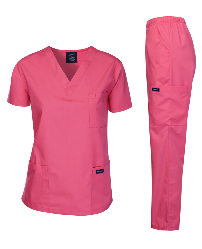 DAGACCI OFFICIAL Unisex Medical Scrub Sets Cotton Blended (KV10005000)