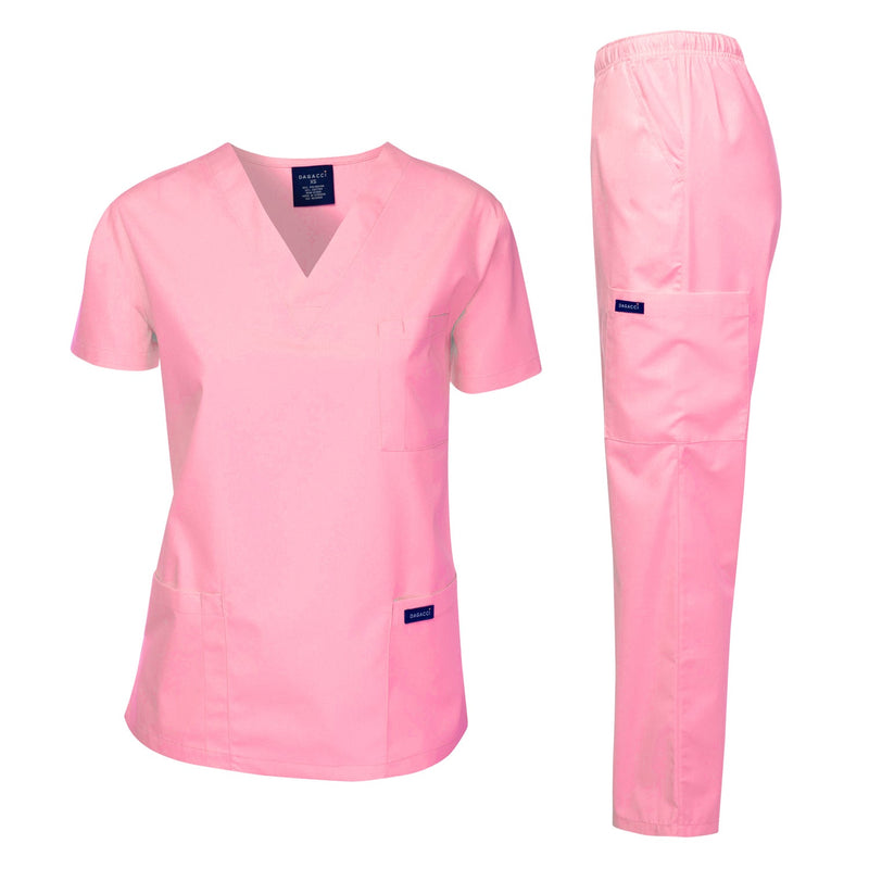 DAGACCI OFFICIAL Unisex Medical Scrub Sets Cotton Blended (KV10005000) Combined