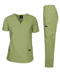 DAGACCI OFFICIAL Unisex Medical Scrub Sets Cotton Blended (KV10005000) Combined