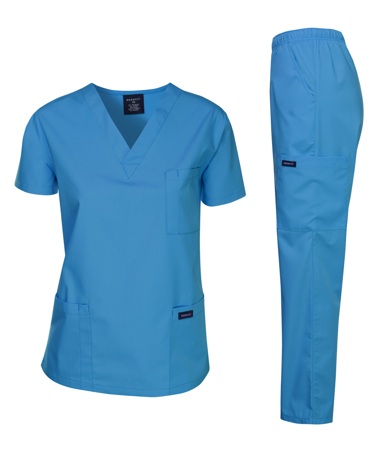 DAGACCI OFFICIAL Unisex Medical Scrub Sets Cotton Blended (KV10005000)