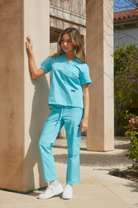 DAGACCI OFFICIAL Unisex Medical Scrub Sets Cotton Blended (KV10005000)