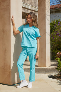 DAGACCI OFFICIAL Unisex Medical Scrub Sets Cotton Blended (KV10005000) Combined