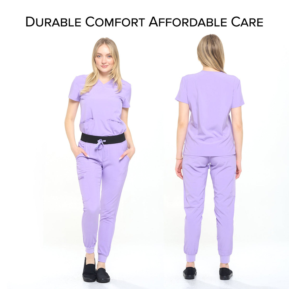 DAGACCI OFFICIAL 4-Way Stretch Unisex Jogger Scrubs Sets [FS2802] Combined