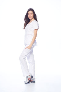 DAGACCI OFFICIAL Natural Stretch Women's V-Neck Scrub Sets [NS2100]