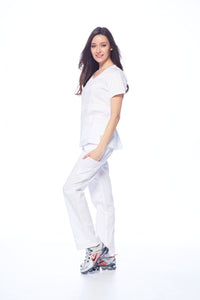 DAGACCI OFFICIAL Natural Stretch Women's V-Neck Scrub Sets [NS2100] Combined