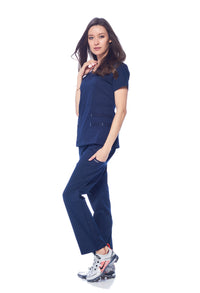 DAGACCI MEDICAL UNIFORM® Natural Stretch® Women's V-Neck Scrub Sets [NS2100]