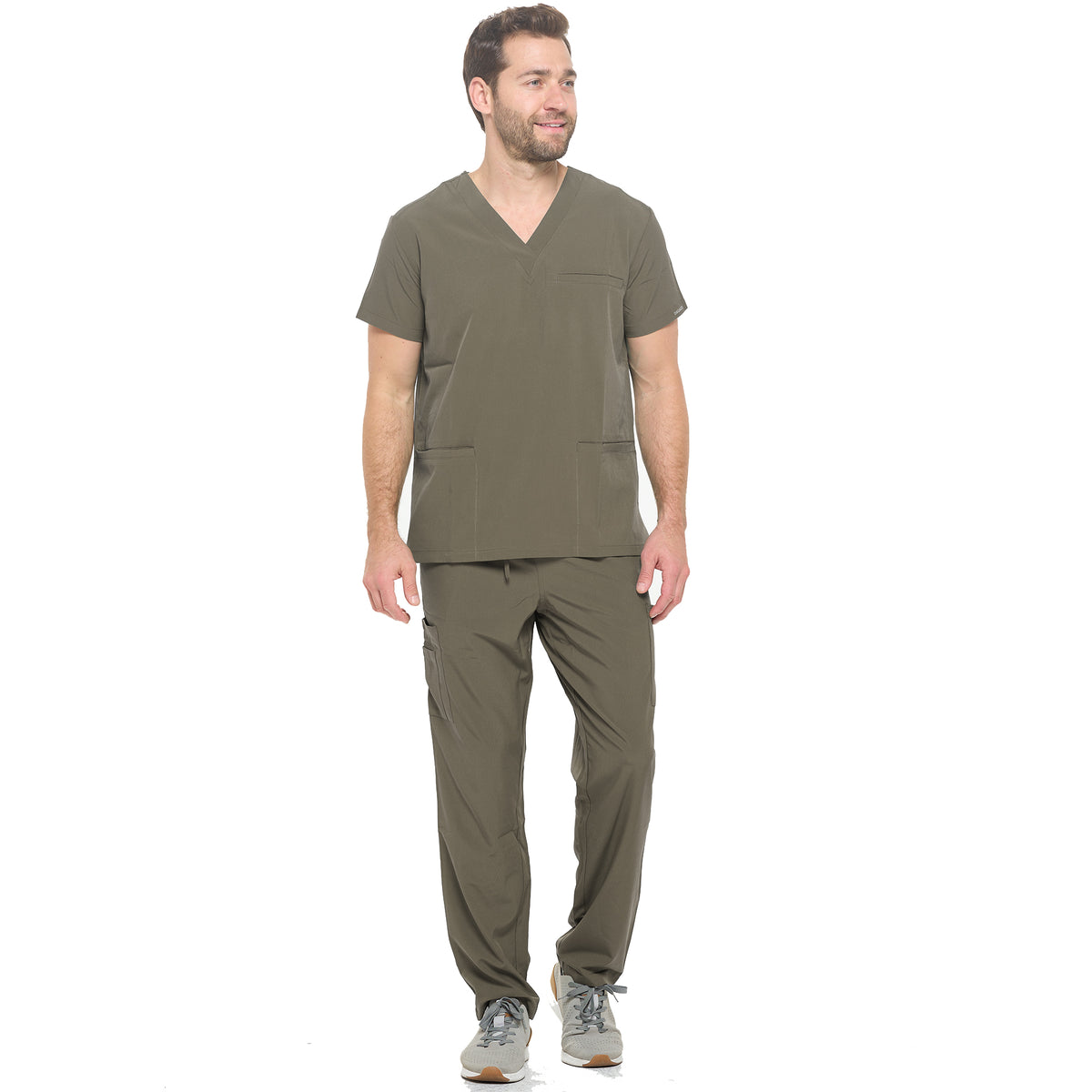 DAGACCI OFFICIAL Unisex 4-Way Stretch Medical Uniform Scrub Sets [FS100500]