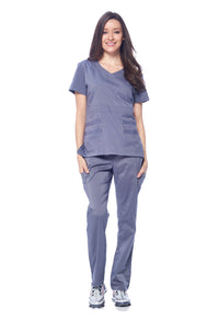 DAGACCI MEDICAL UNIFORM® Natural Stretch® Women's V-Neck Scrub Sets [NS2100]