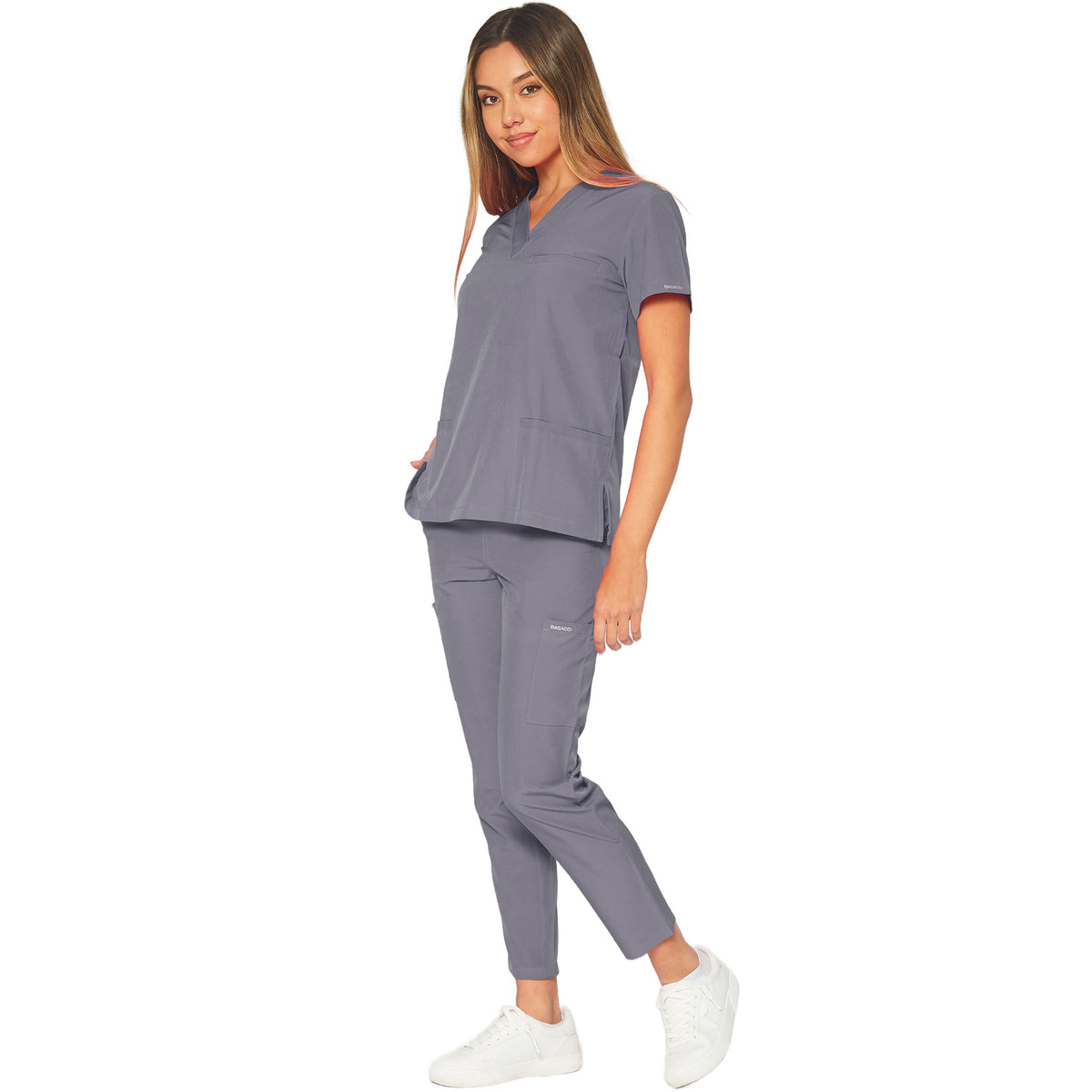 DAGACCI OFFICIAL Unisex 4-Way Stretch Medical Uniform Scrub Sets [FS100500]