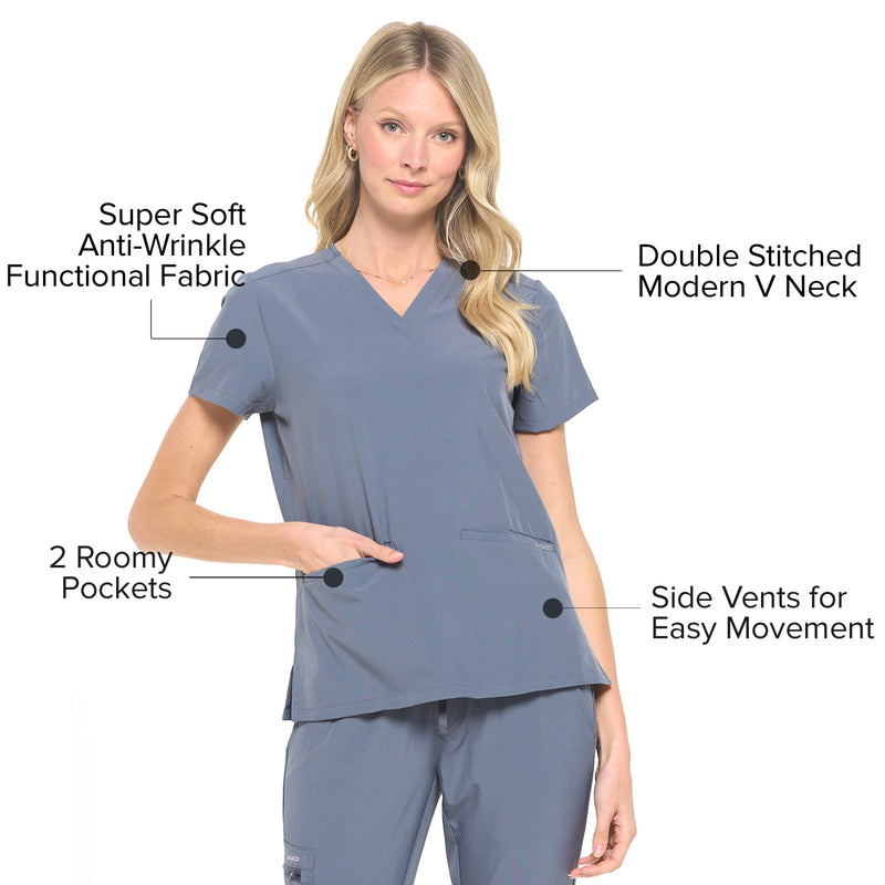 DAGACCI OFFICIAL 4-Way Stretch Unisex Jogger Scrubs Sets [FS2802]