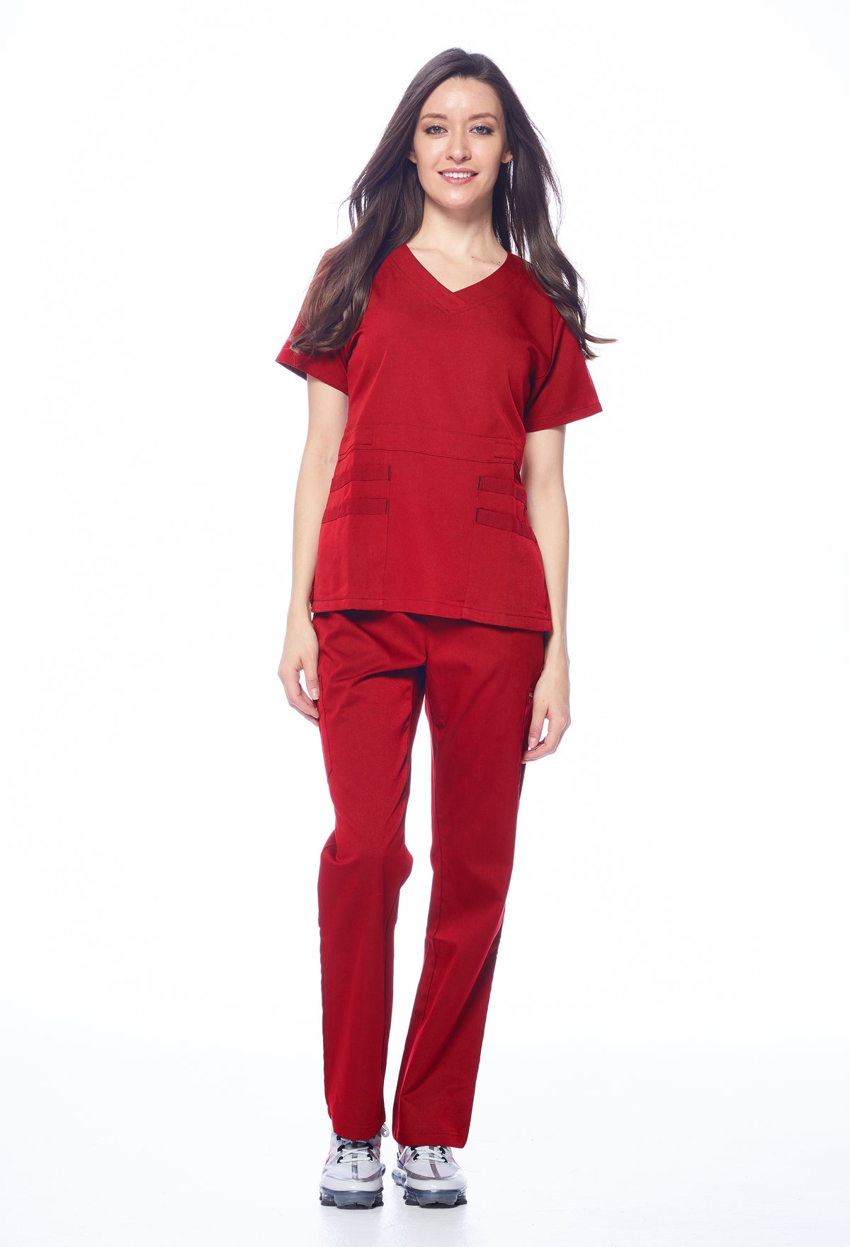 DAGACCI MEDICAL UNIFORM® Natural Stretch® Women's V-Neck Scrub Sets [NS2100]