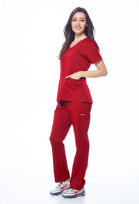 DAGACCI MEDICAL UNIFORM® Natural Stretch® Women's V-Neck Scrub Sets [NS2100]