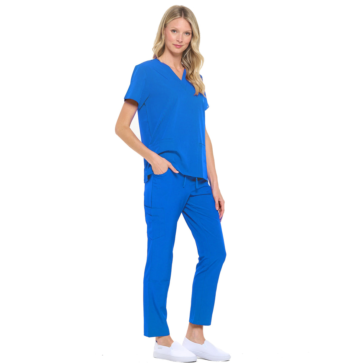 DAGACCI OFFICIAL Unisex 4-Way Stretch Medical Uniform Scrub Sets [FS100500]