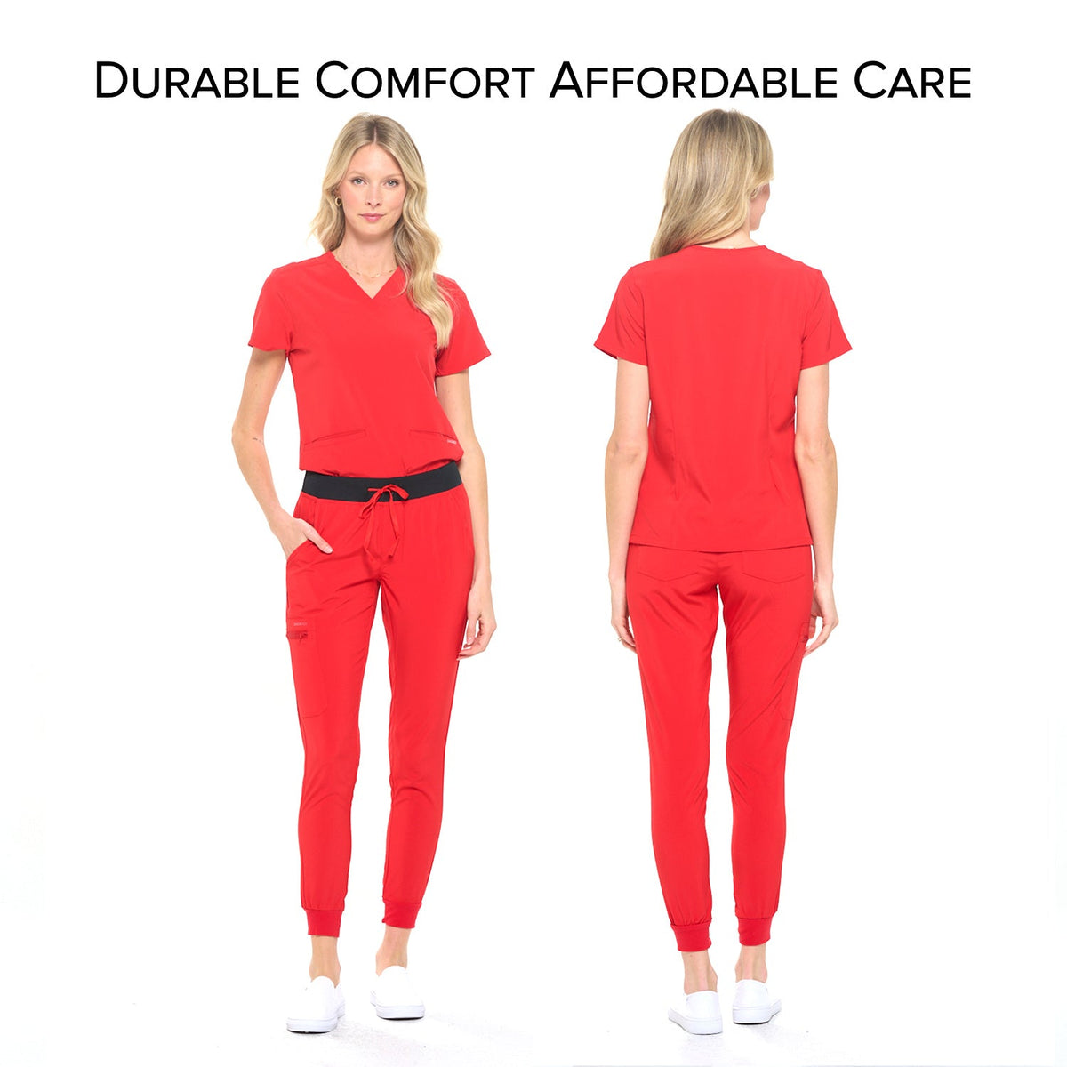 DAGACCI OFFICIAL 4-Way Stretch Unisex Jogger Scrubs Sets [FS2802] Combined