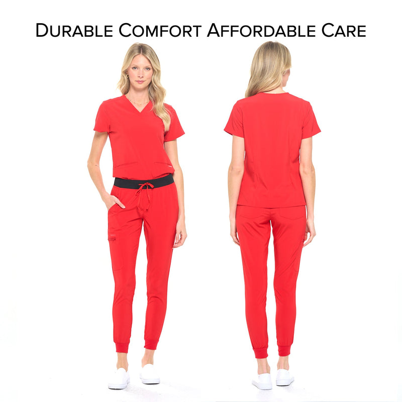 DAGACCI OFFICIAL 4-Way Stretch Unisex Jogger Scrubs Sets [FS2802] Combined