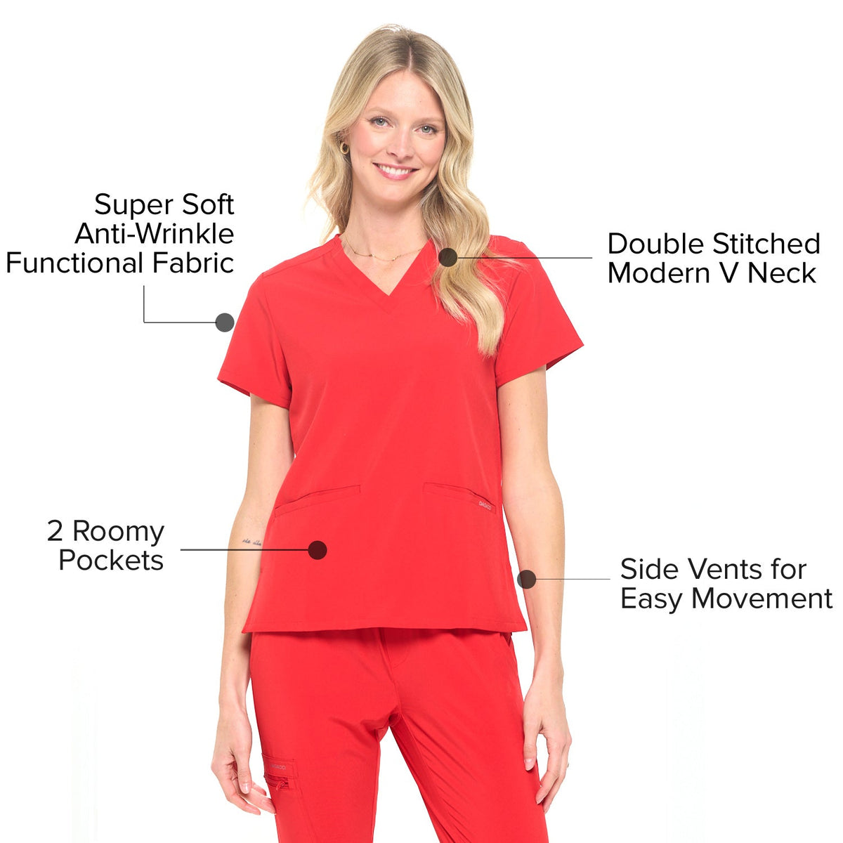 DAGACCI OFFICIAL 4-Way Stretch Unisex Jogger Scrubs Sets [FS2802] Combined