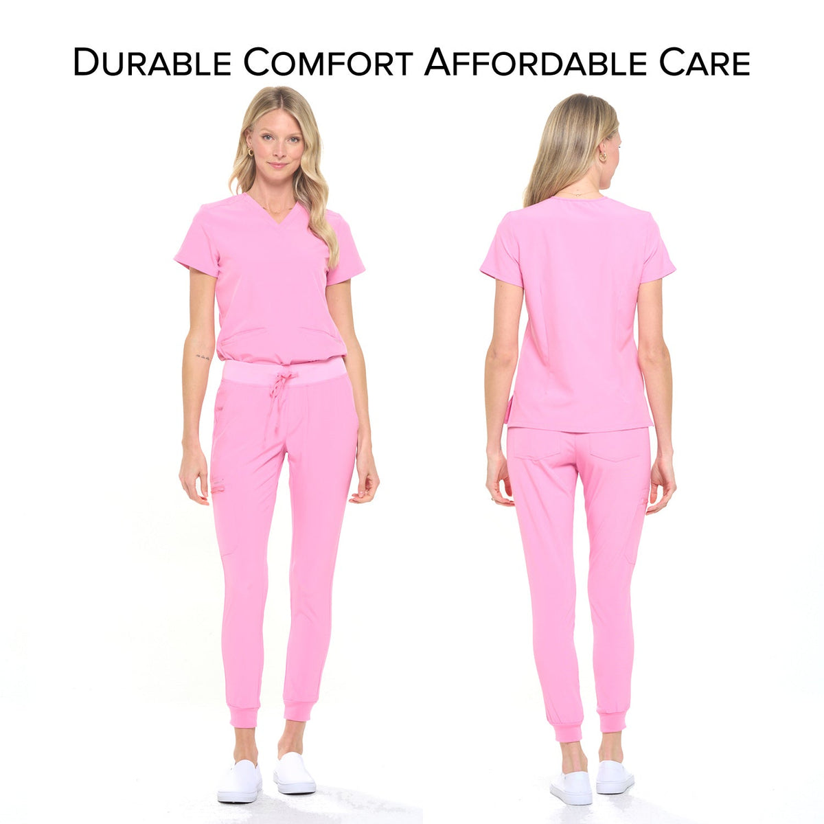 DAGACCI OFFICIAL 4-Way Stretch Unisex Jogger Scrubs Sets [FS2802] Combined