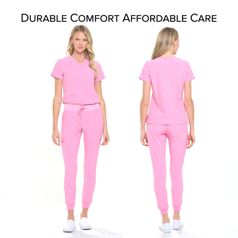 DAGACCI OFFICIAL 4-Way Stretch Unisex Jogger Scrubs Sets [FS2802] Combined