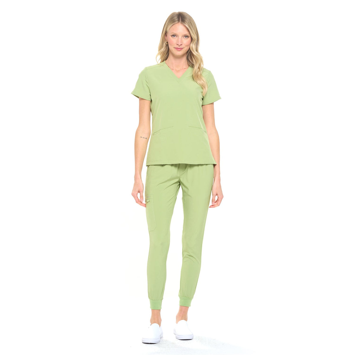 DAGACCI OFFICIAL 4-Way Stretch Unisex Jogger Scrubs Sets [FS2802] Combined
