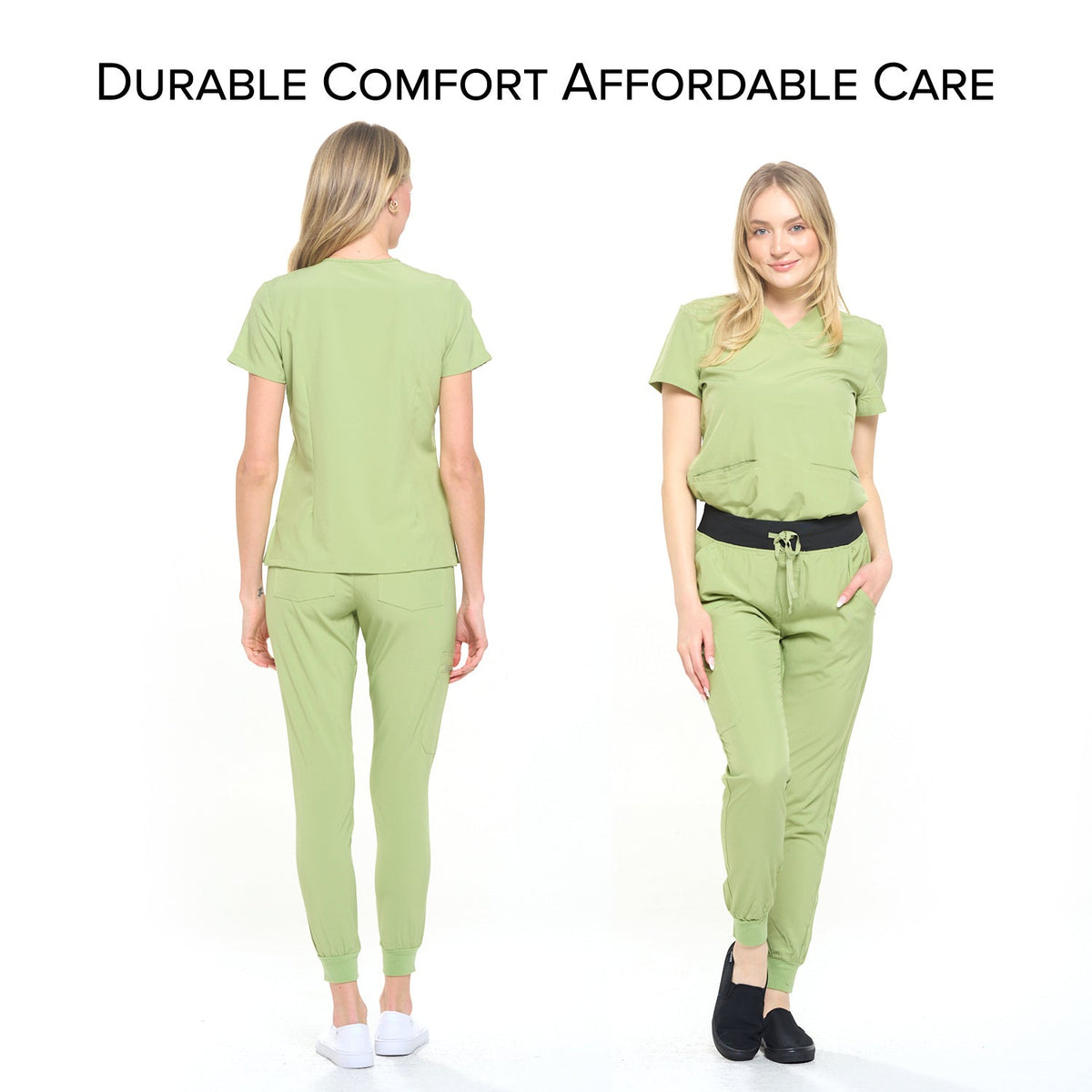 DAGACCI OFFICIAL 4-Way Stretch Unisex Jogger Scrubs Sets [FS2802] Combined
