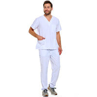DAGACCI OFFICIAL Unisex 4-Way Stretch Medical Uniform Scrub Sets [FS100500]