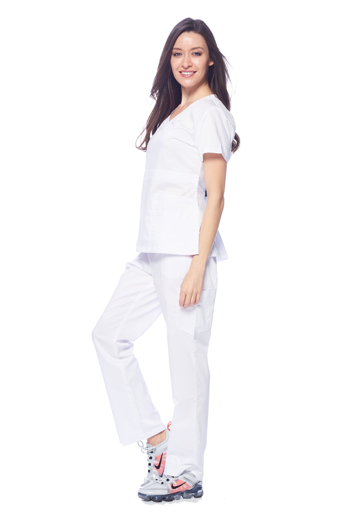 DAGACCI MEDICAL UNIFORM® Natural Stretch® Women's V-Neck Scrub Sets [NS2100]