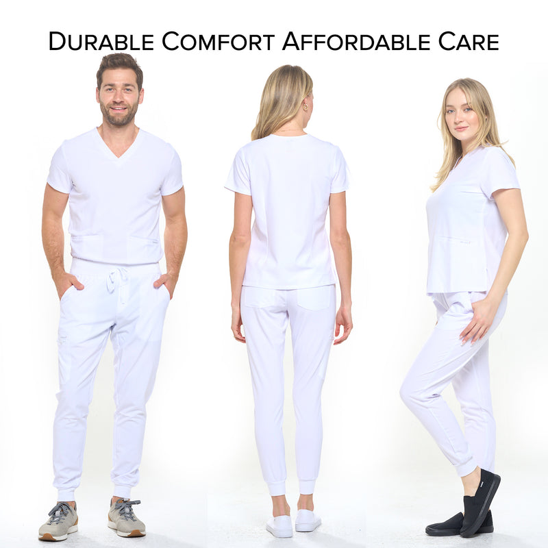 DAGACCI OFFICIAL 4-Way Stretch Unisex Jogger Scrubs Sets [FS2802]