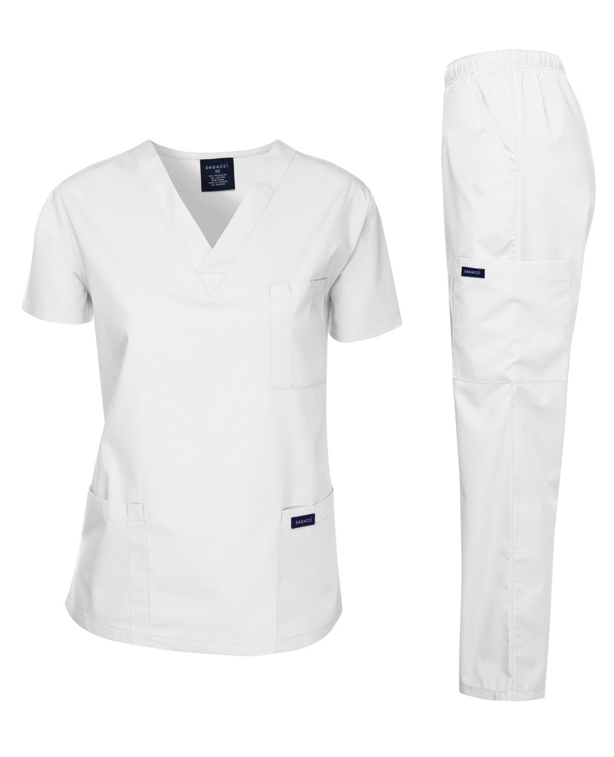 DAGACCI OFFICIAL Unisex Medical Scrub Sets Cotton Blended (KV10005000)