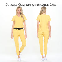 DAGACCI OFFICIAL 4-Way Stretch Unisex Jogger Scrubs Sets [FS2802] Combined