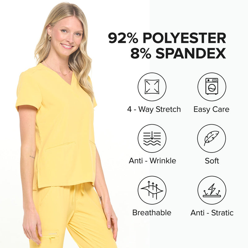 DAGACCI OFFICIAL 4-Way Stretch Unisex Jogger Scrubs Sets [FS2802] Combined