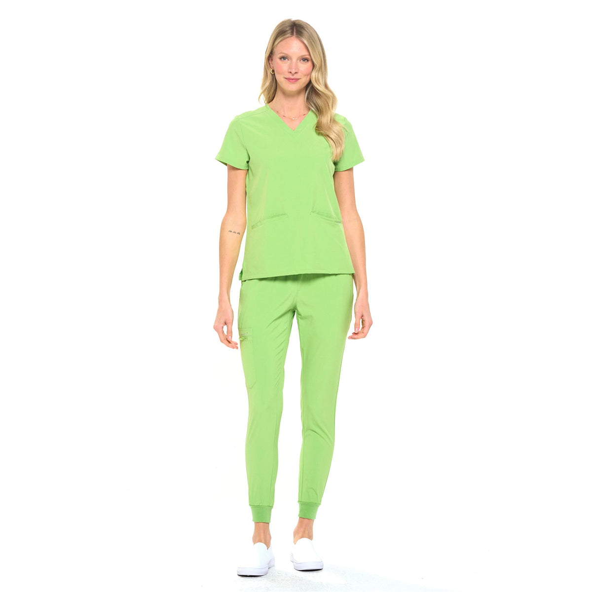 DAGACCI OFFICIAL 4-Way Stretch Unisex Jogger Scrubs Sets [FS2802] Combined