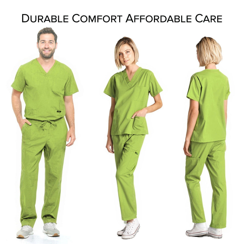 DAGACCI OFFICIAL Unisex Medical Scrub Sets Cotton Blended (KV10005000) Combined