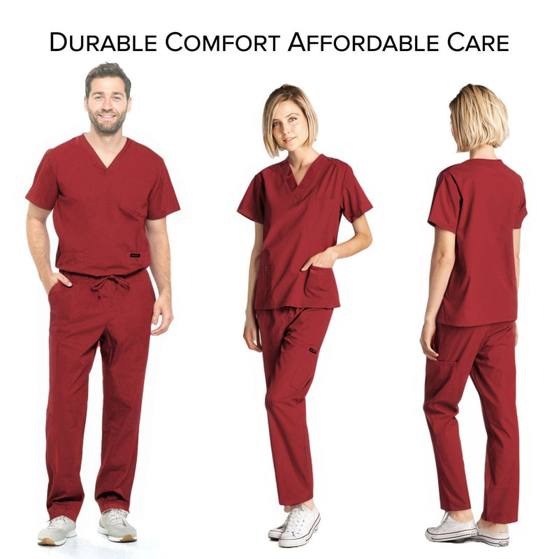 DAGACCI OFFICIAL Unisex Medical Scrub Sets Cotton Blended (KV10005000) Combined