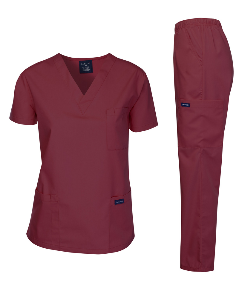 DAGACCI OFFICIAL Unisex Medical Scrub Sets Cotton Blended (KV10005000)