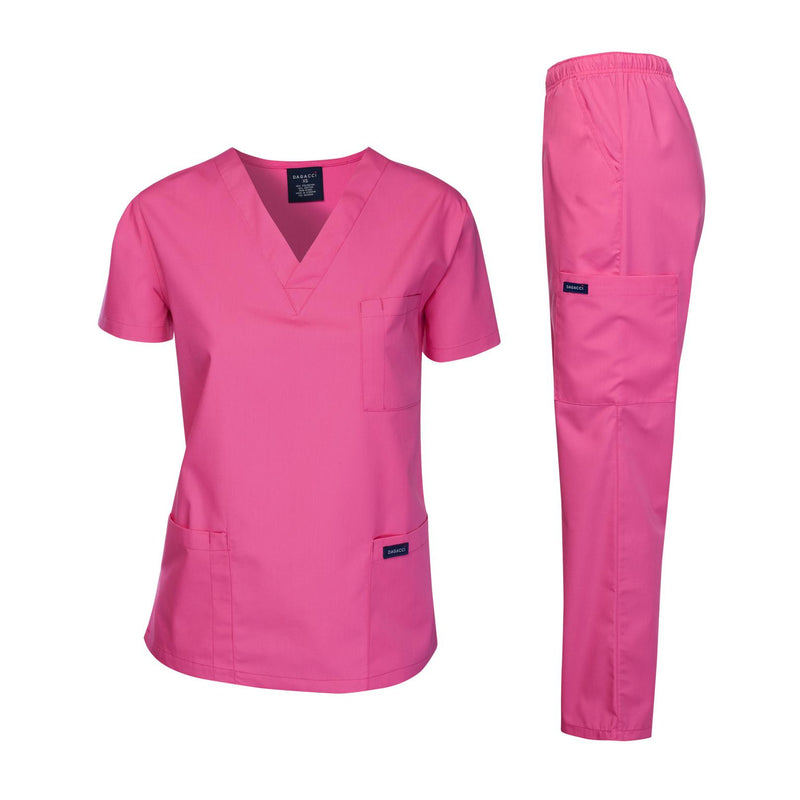 DAGACCI OFFICIAL Unisex Medical Scrub Sets Cotton Blended (KV10005000)
