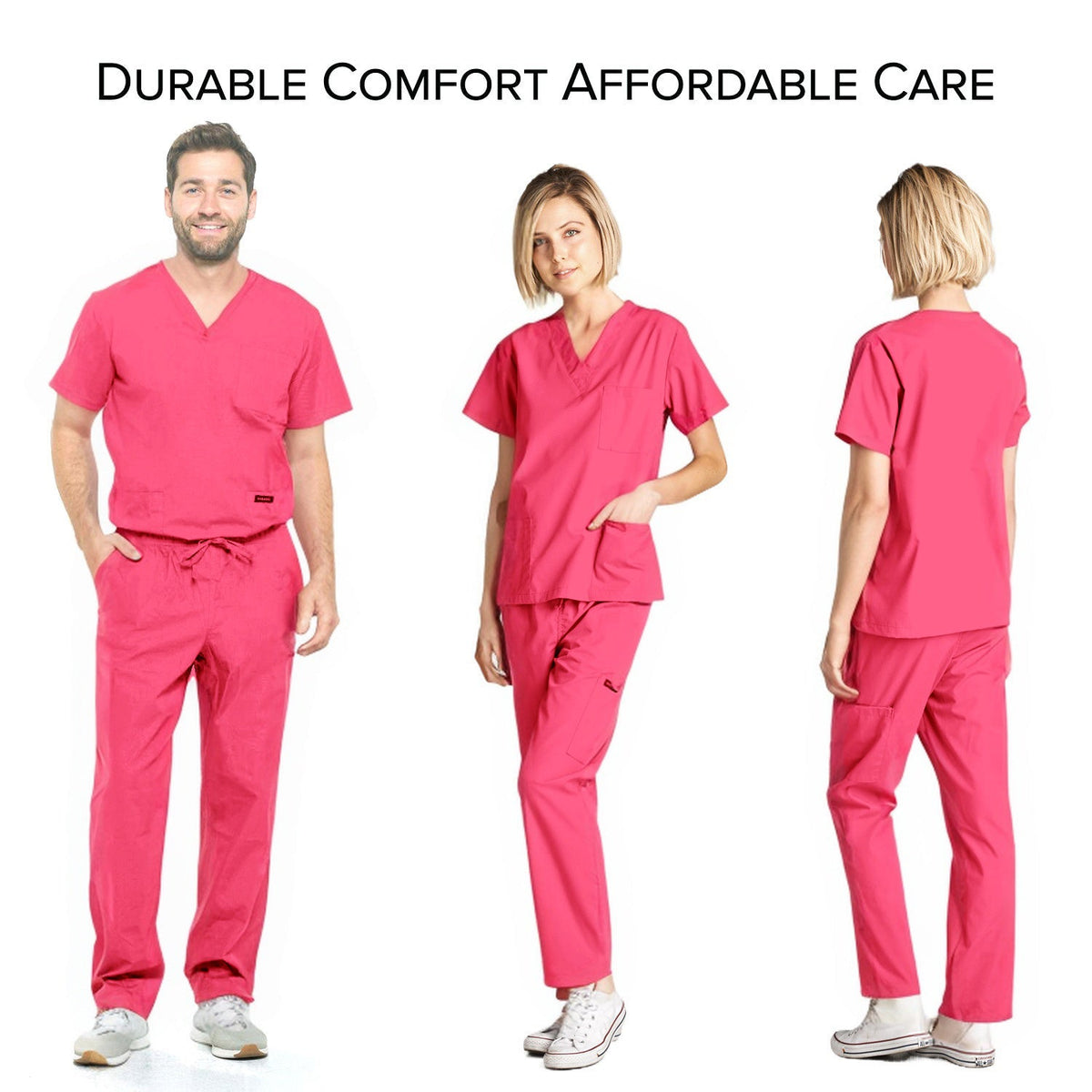 DAGACCI OFFICIAL Unisex Medical Scrub Sets Cotton Blended (KV10005000) Combined