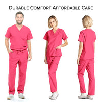 DAGACCI OFFICIAL Unisex Medical Scrub Sets Cotton Blended (KV10005000) Combined
