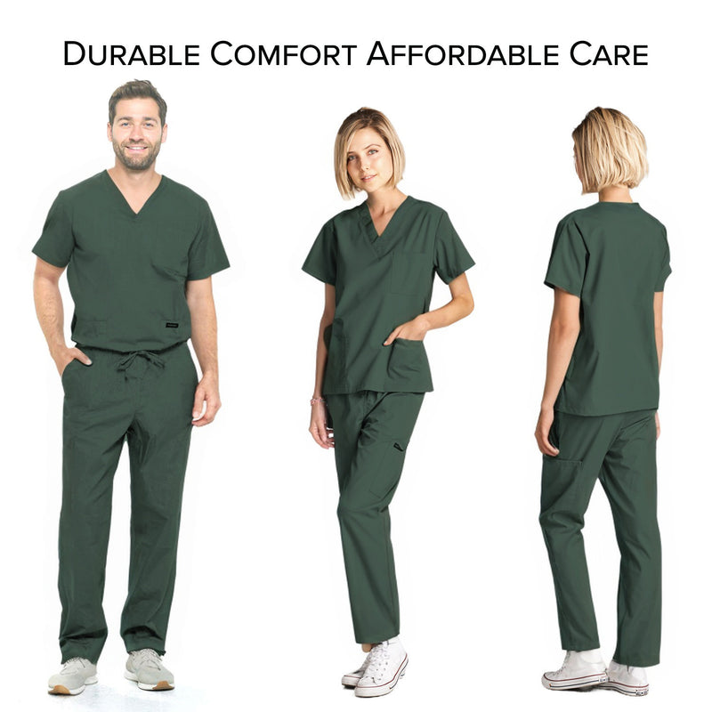 DAGACCI OFFICIAL Unisex Medical Scrub Sets Cotton Blended (KV10005000)