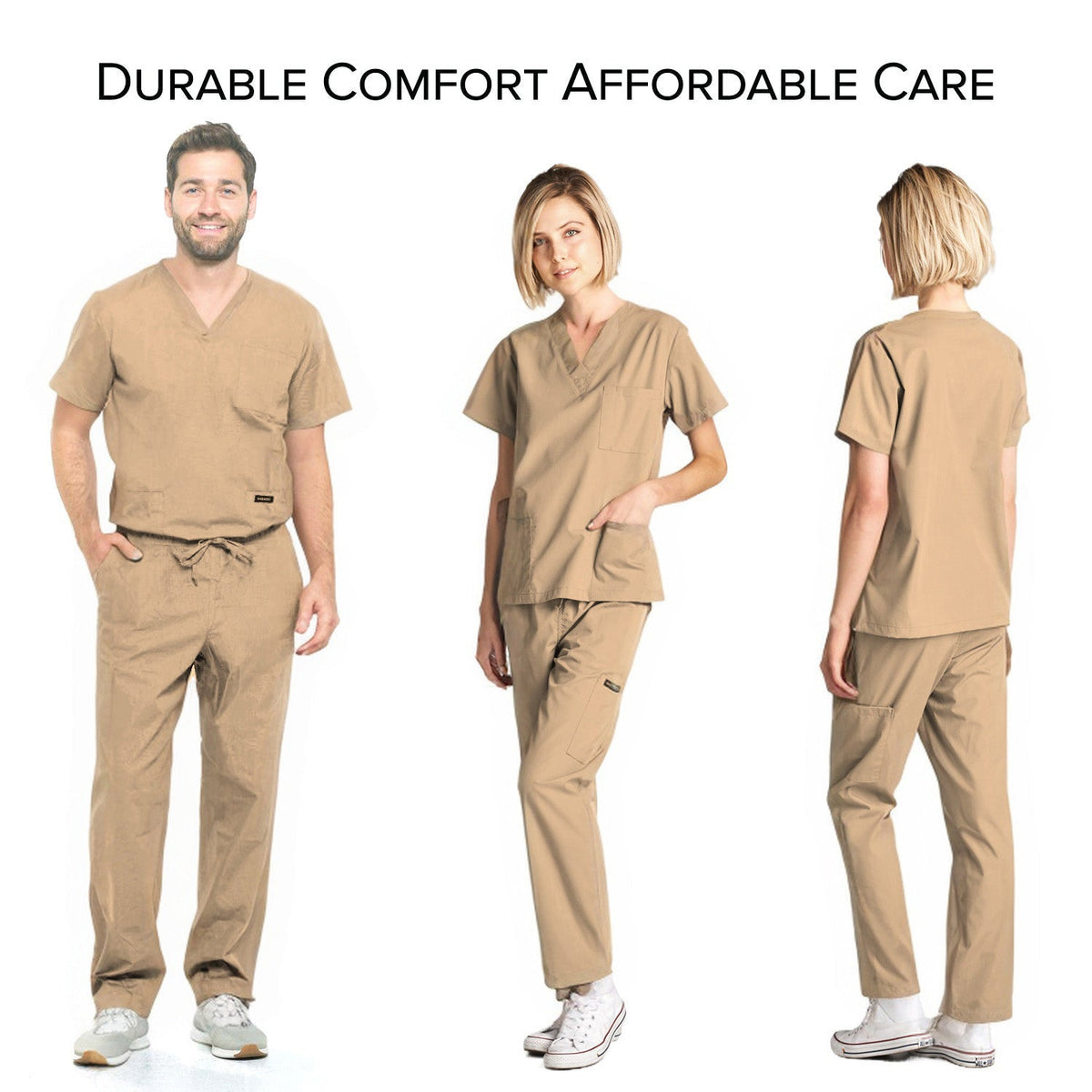 DAGACCI OFFICIAL Unisex Medical Scrub Sets Cotton Blended (KV10005000) Combined