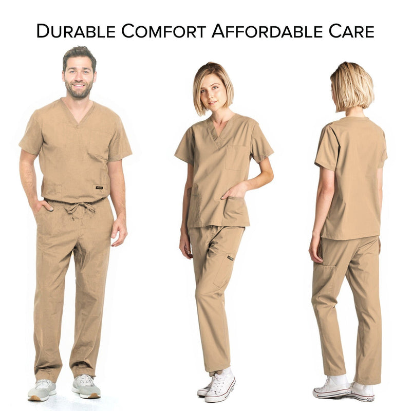 DAGACCI OFFICIAL Unisex Medical Scrub Sets Cotton Blended (KV10005000) Combined