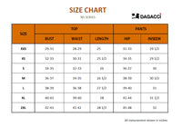 DAGACCI OFFICIAL Natural Stretch Women's Contrast Y-Neck Scrub Sets [NS2104]